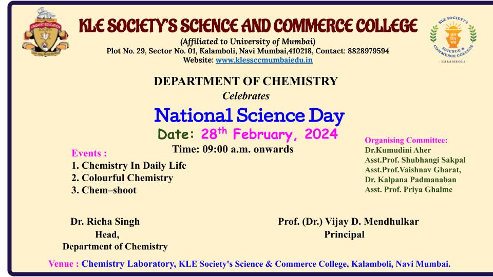 National Science Day Celebration 01