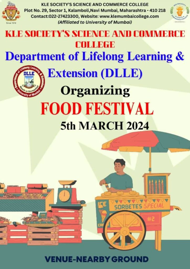 Food Festival by DLLE 5th march 2024