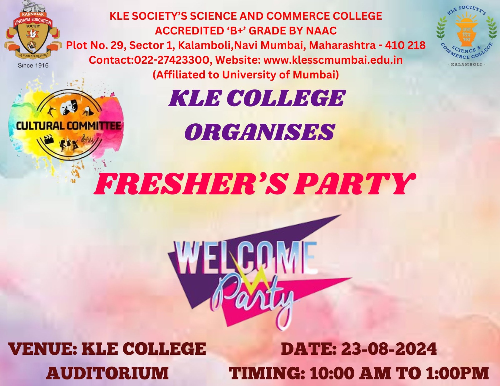 Freshers Party