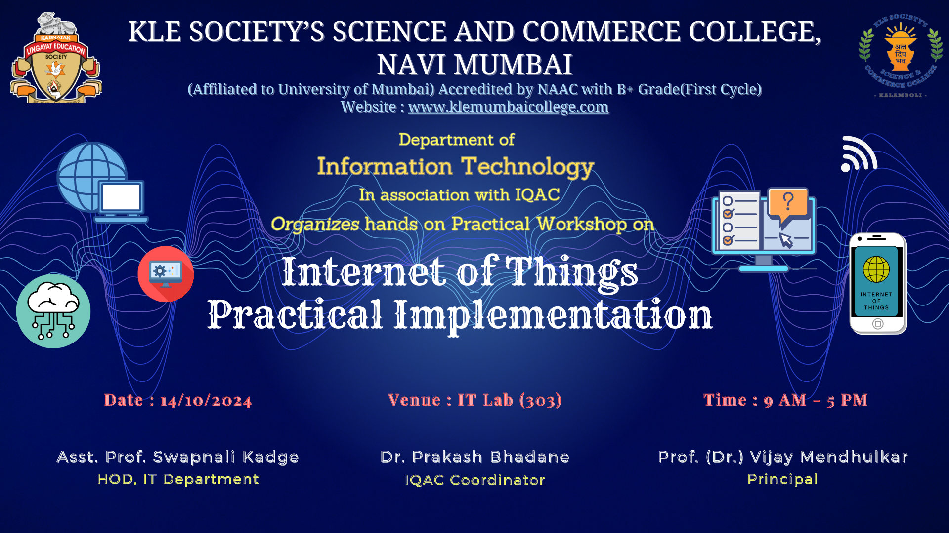 Workshop on Internet of Things Practical Implementation