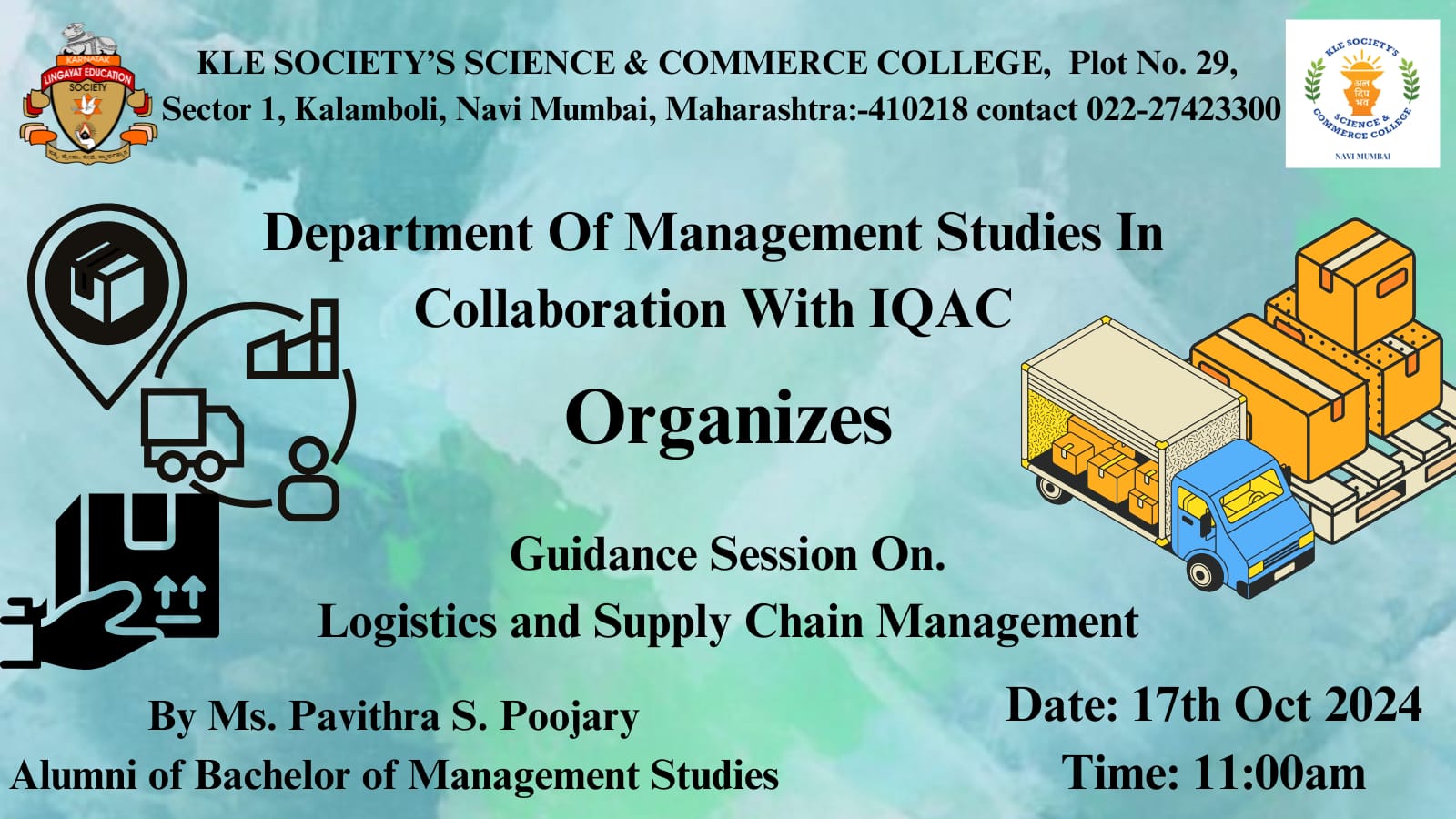 Guidance Session on Logistics and Supply Chain Management (17/10/2024)