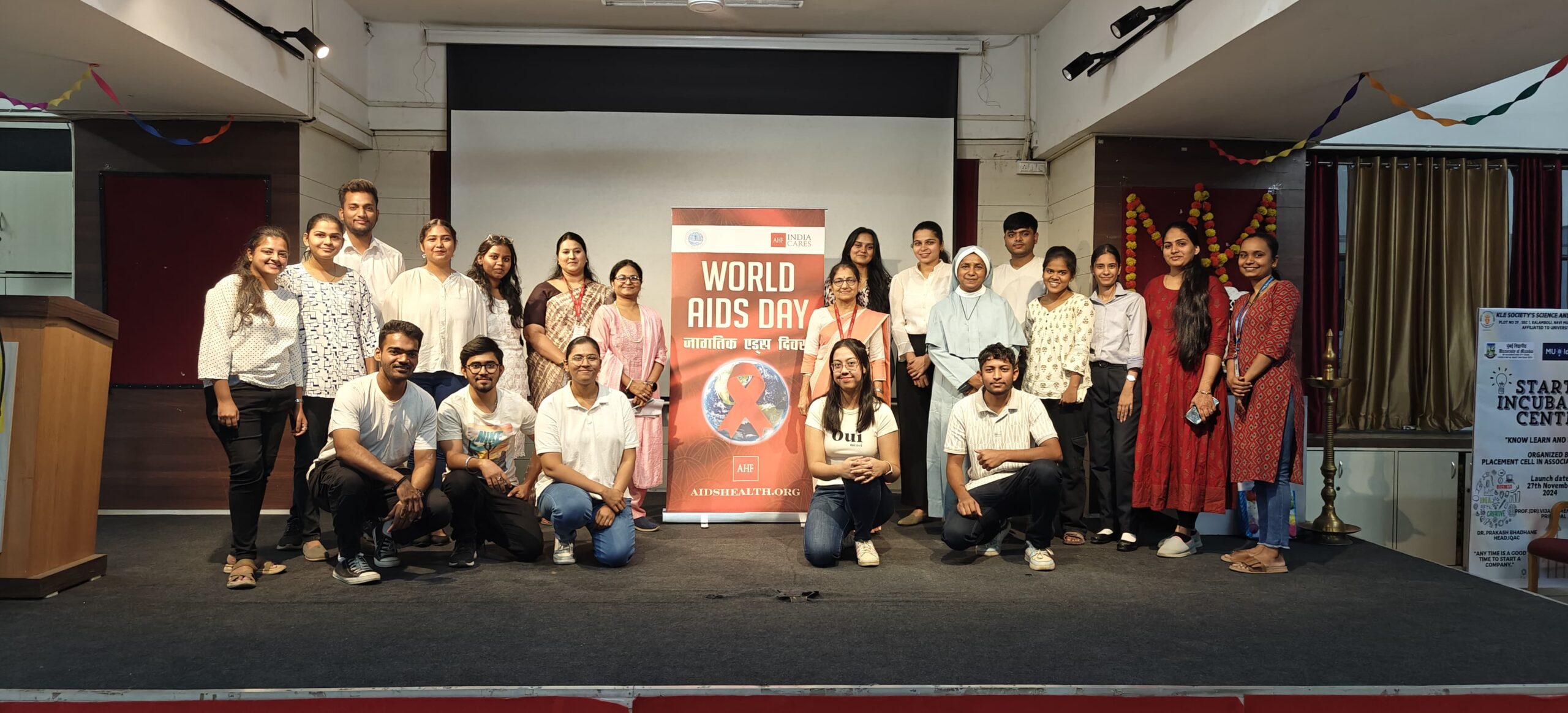 Group photo on the occasion of WORLD AIDS DAY on 28.11.2024 scaled