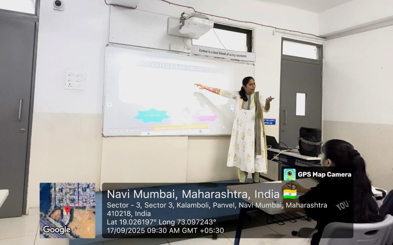 Guidance Session Field Project 01