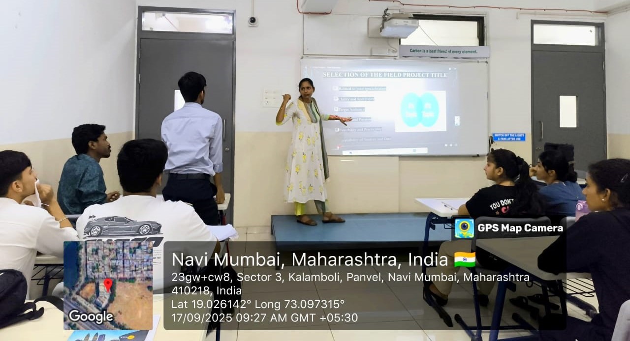 Guidance Session Field Project 04