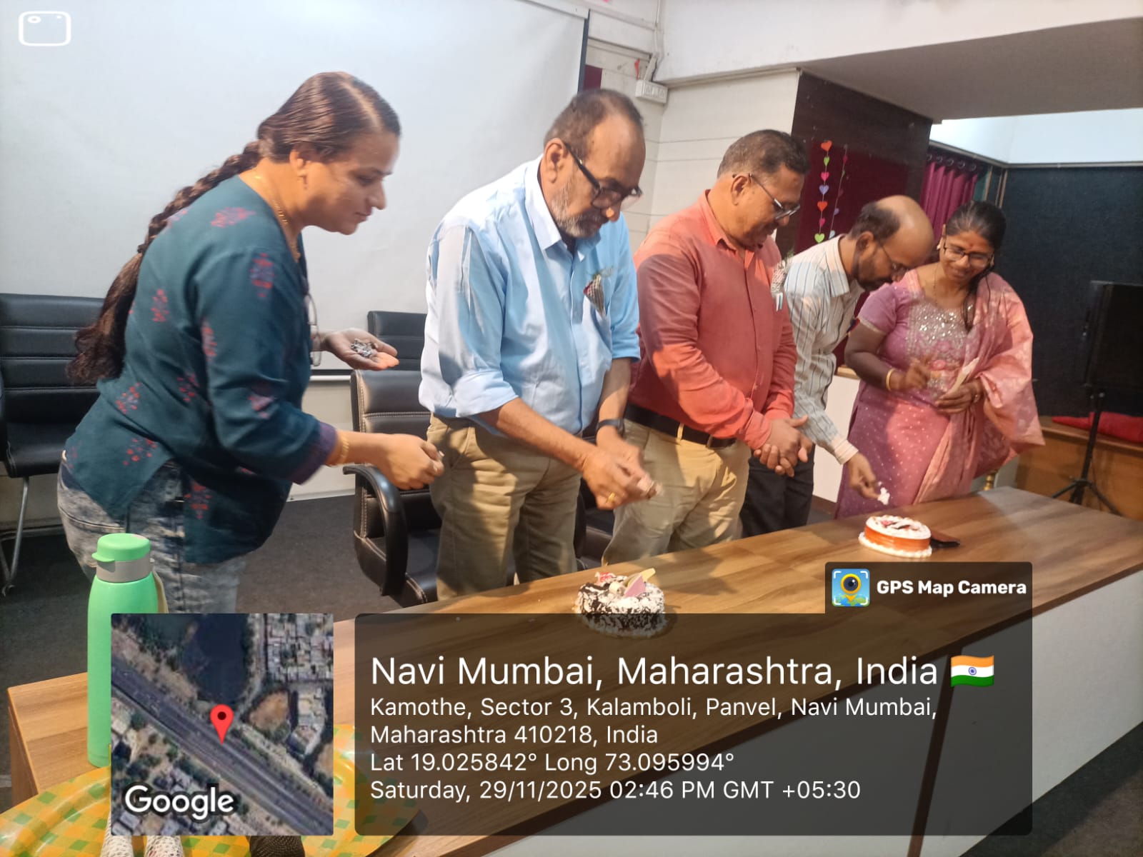 Birthday Celebration Teaching Non Teaching Staff November 2025 06