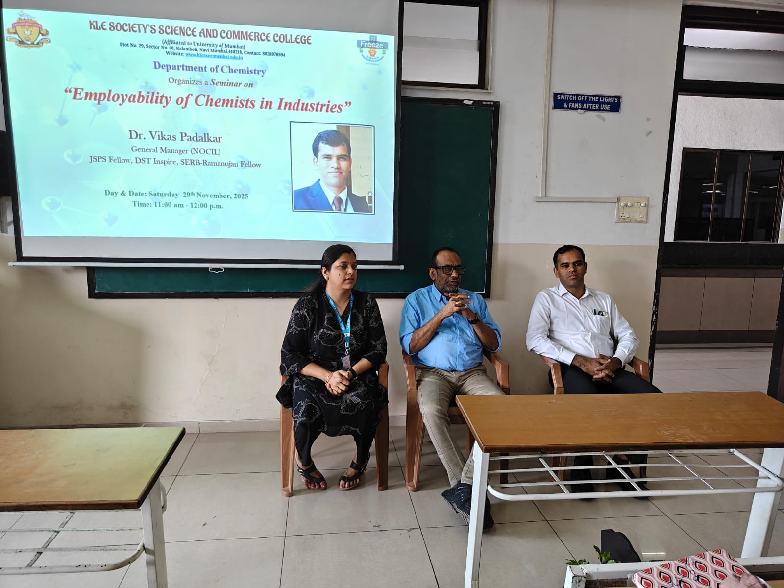 Employbility of chemist in industries on 29th november 2025 06