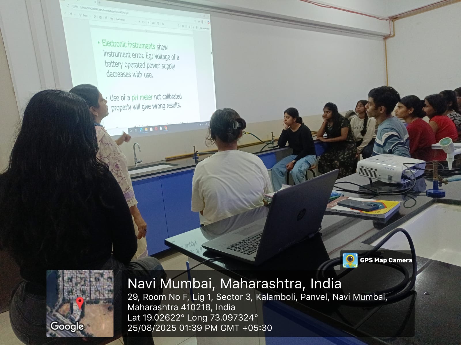 Cross Cutting Seminar on Errors in Chemical Analysis and their types (18/08/2025)