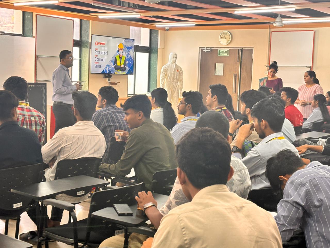 Industrial Visit to Venus Safety Health Pvt Ltd 03