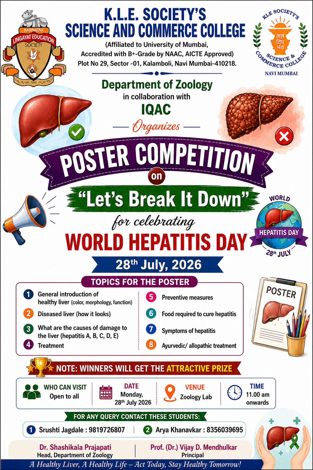 World Hepatitis Day 28th July 2026