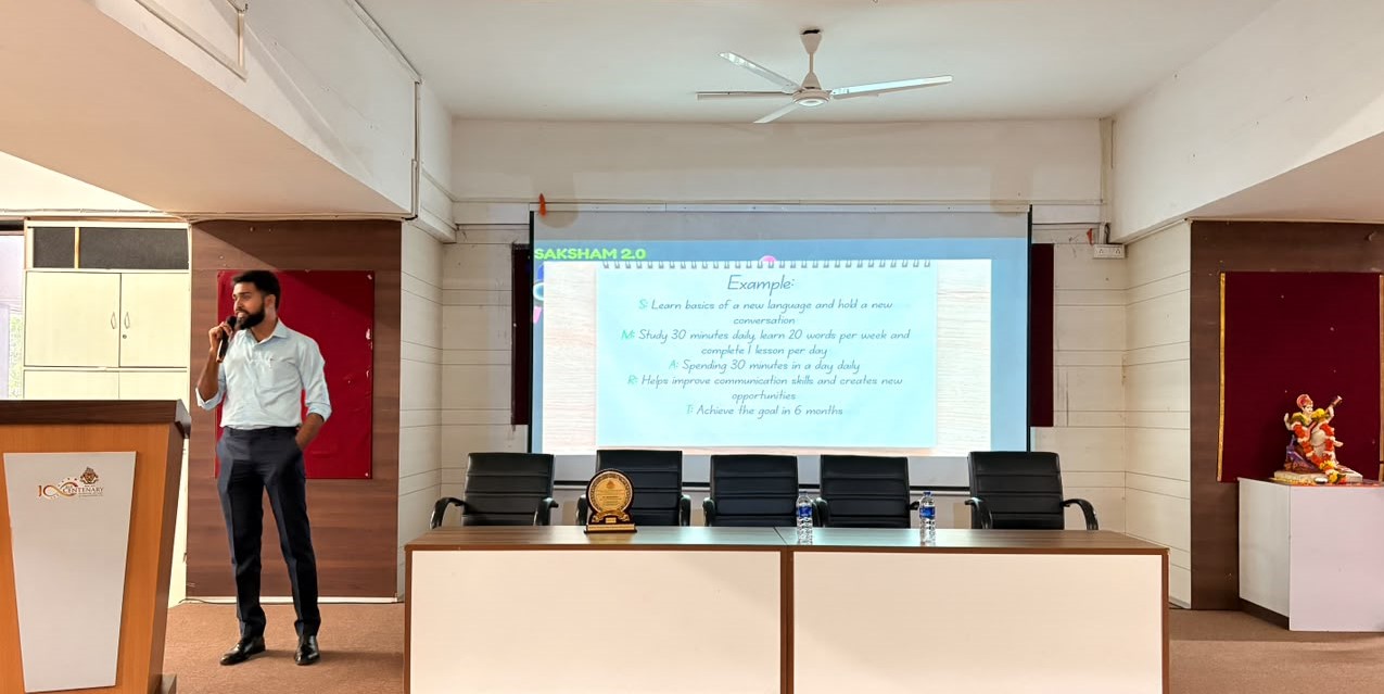 Exclusive Workshop Saksham 2.0 A Soft Skills Assessment Development Program organized by the Department of Management Studies 15072026 05