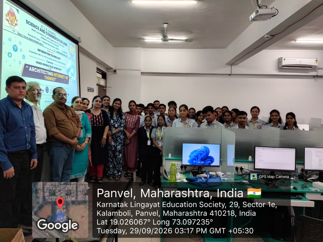 Workshop on Internet of Things on 29th September 2026 by IT Department 09